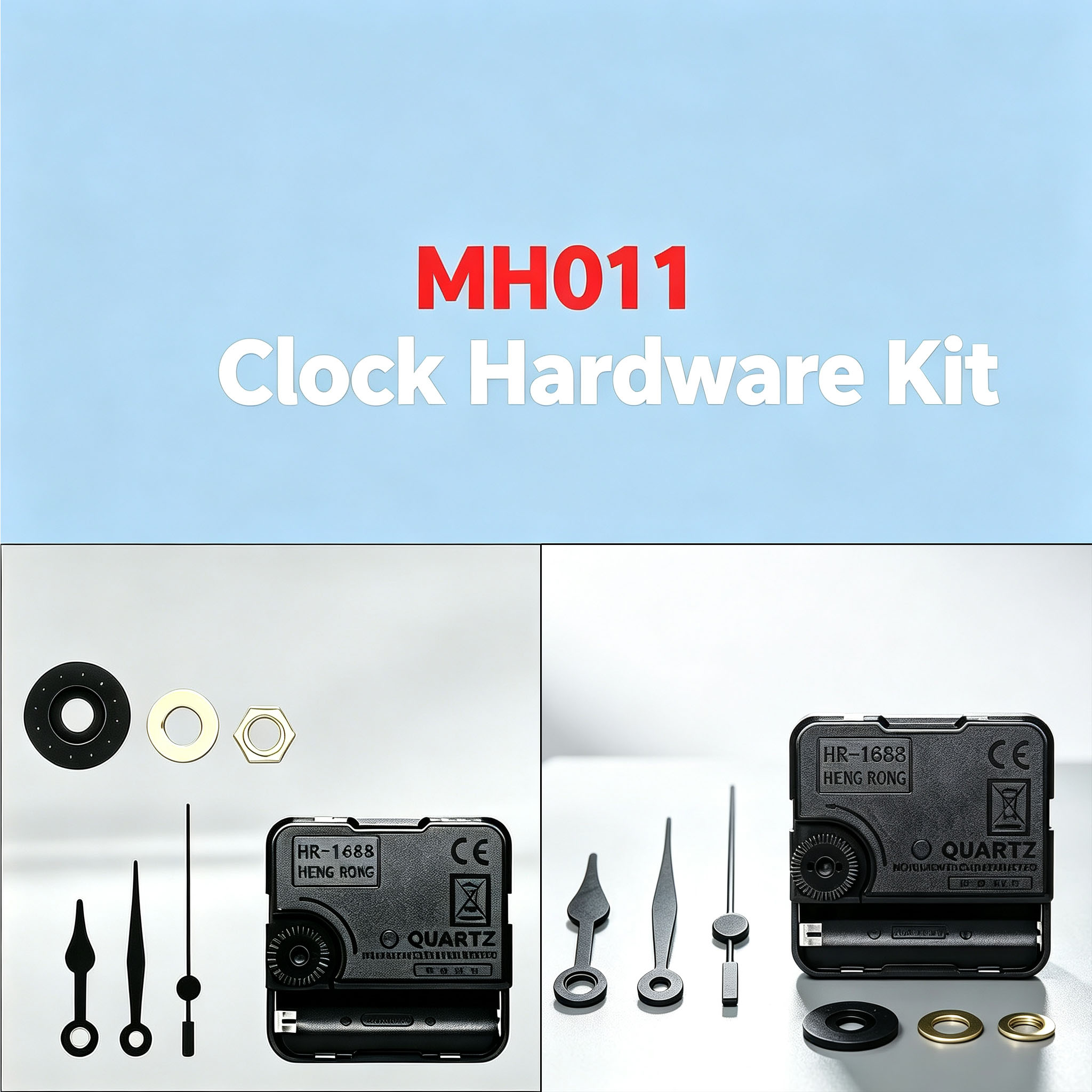 3D Printing Bambu Lab - For Bambu Lab MH011 Clock Components