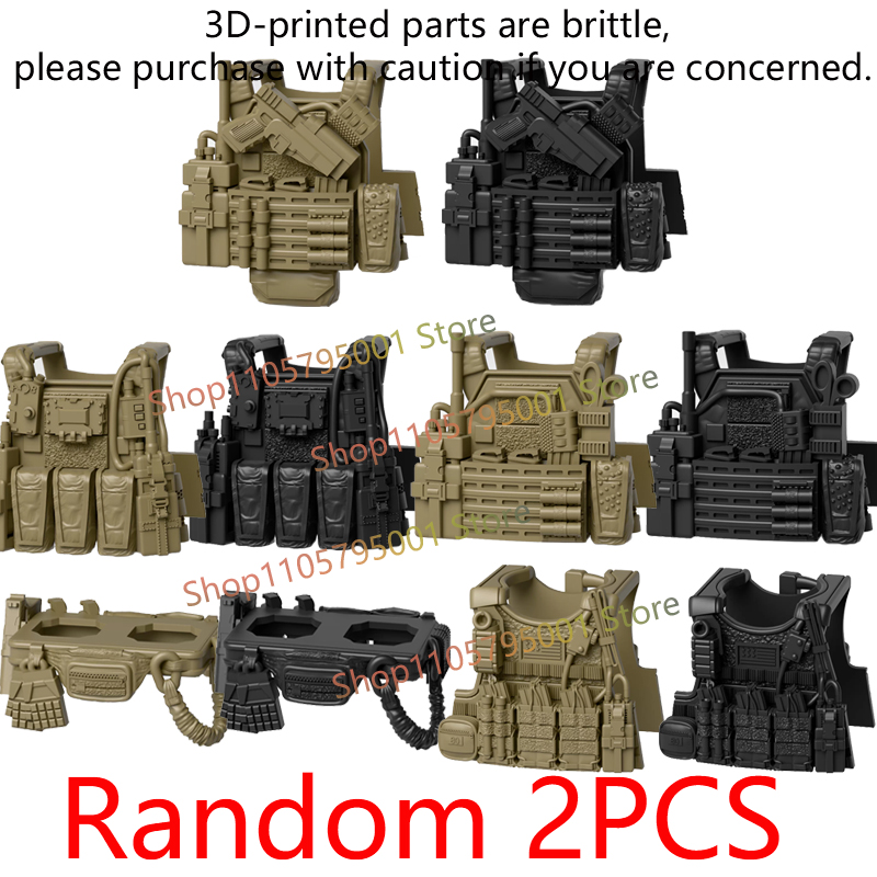 Military US Soldiers Figures B - đánh giá và giá 3D Printing Lego Bricks