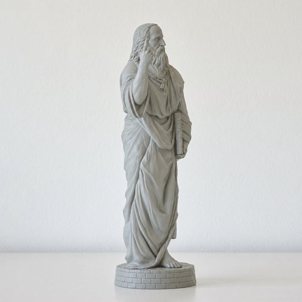 Statue of Plato The Guide Anci - đánh giá và giá 3D Printing Guide